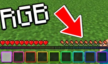 Animated RGB Bar For MCPE 1.19! - Minecraft Bedrock Edition