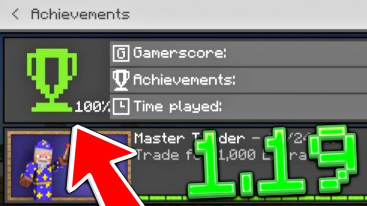 Minecraft 1.19 Achievement World Wild Update