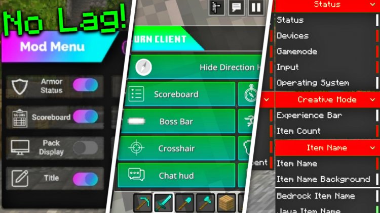 5 MCPE Clients With Mod Menu! - Minecraft Bedrock Edition