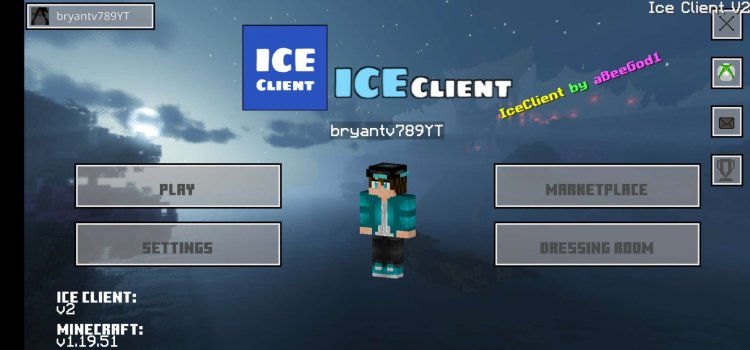 Ice Client V2 For MCPE!