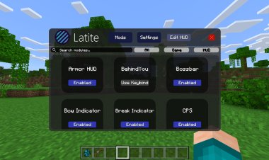 Latite Client For Minecraft Bedrock Edition 1.19.73 - Mod Menu, Free Look, Keystrokes