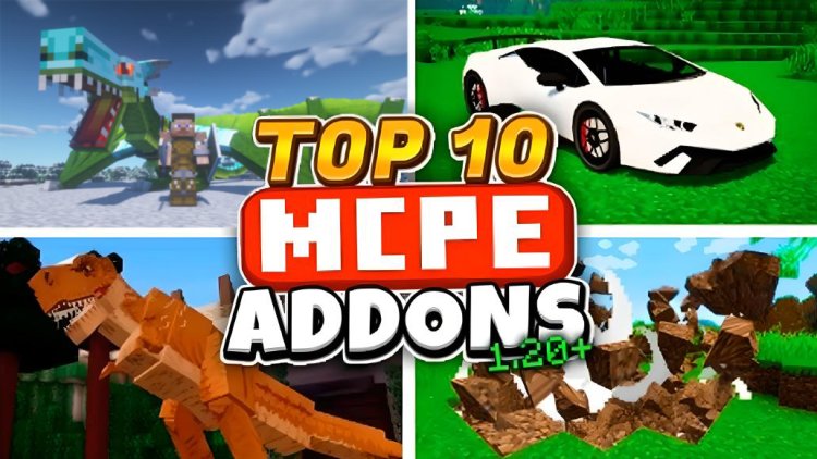 Top 10 Addons For Minecraft Bedrock 1.20!