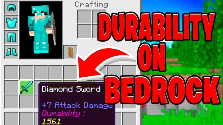 Item Durability Viewer Addon For Minecraft Bedrock 1.20!