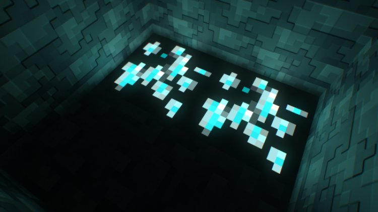 RTX Glowing Ores Shaders For Minecraft Bedrock 2024!
