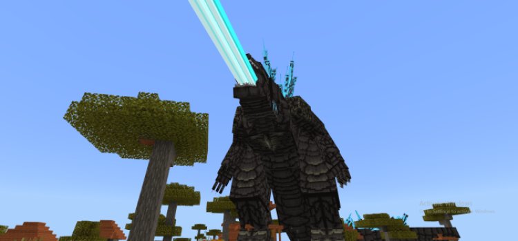 Godzilla Addon For Minecraft Bedrock 1.20!