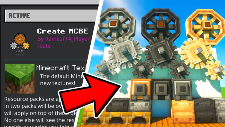 How To Download Create Mod In Minecraft Bedrock 1.20! - Android, IOS, Windows, Xbox, PS5