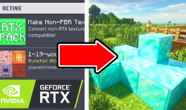 How To Make RTX Shaders For Minecraft Bedrock 1.21!