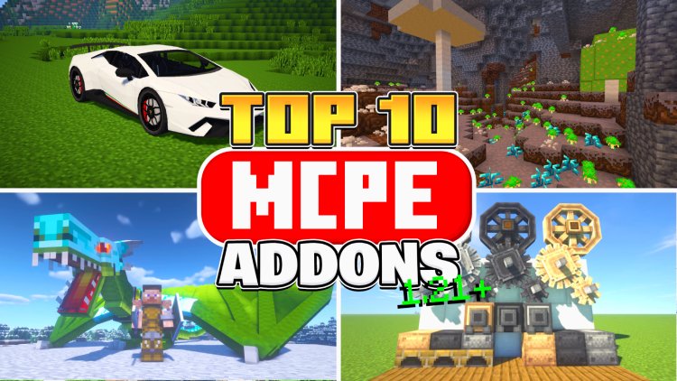 Top 10 BEST Addons For Minecraft Bedrock 1.21!