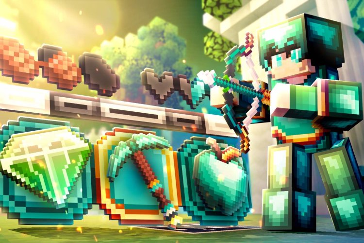 Best FPS Boost PvP Texture Pack For Minecraft Bedrock! - FryBry 300k ...