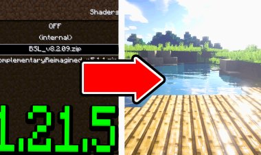 How To Download Shaders For Minecraft 1.21.5! - Tutorial
