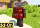 BEST Backpack Addon For Minecraft Bedrock 1.21! - Android, IOS, Windows, Xbox, PS5, Switch