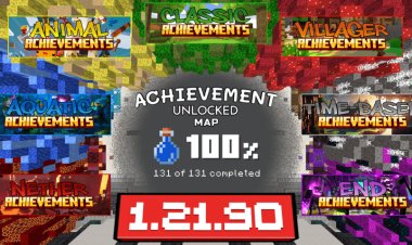 All Minecraft Bedrock Achievement Map: Unlock Every Achievement Fast and Easy
