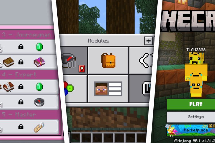 Top 10 UI Texture Packs For Minecraft Bedrock! (2025 Edition) - MCPE ...
