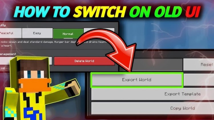 “Import / Export Button Unhider” Texture Pack for Minecraft Bedrock Edition (MCPE)