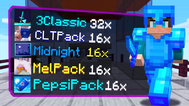 5 BEST 1.8.9 Minecraft Bedwars & PvP Texture Packs – FPS Boost (2026)