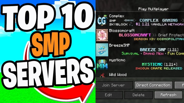 Top 10 Minecraft Survival SMP Servers for 26.2 Best SMP Servers 2026