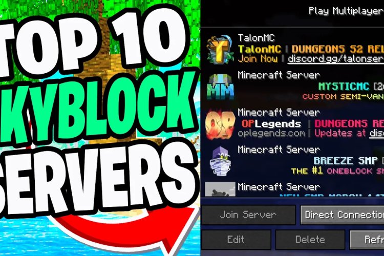 Top 10 Best Minecraft Skyblock Servers (2026) - MCPE Central