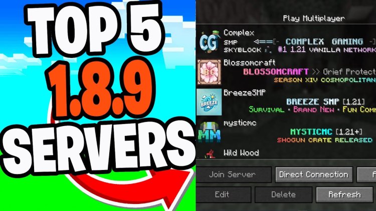 Top 5 Best Minecraft 1.8 Servers (2026)