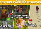 10 BEST MCPE TEXTUREPACKS FOR SURVIVAL (26.x, 1.21+)