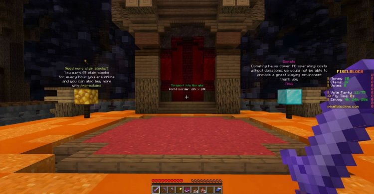 PixelBlock Minecraft server